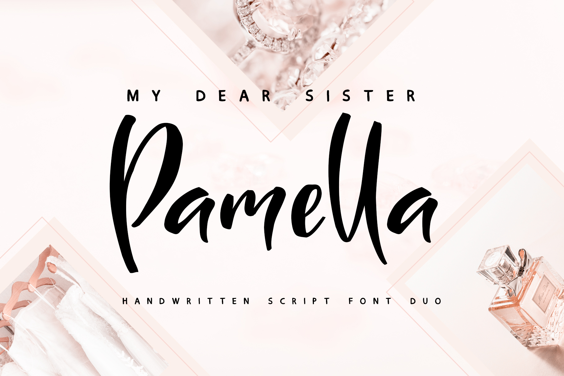 Sister Pamella Font Poster 1