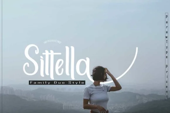 Sittella Font Poster 1