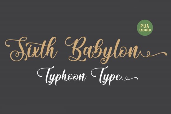 Sixth Babylon Font
