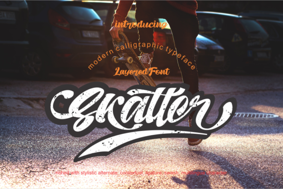 Skatter Font