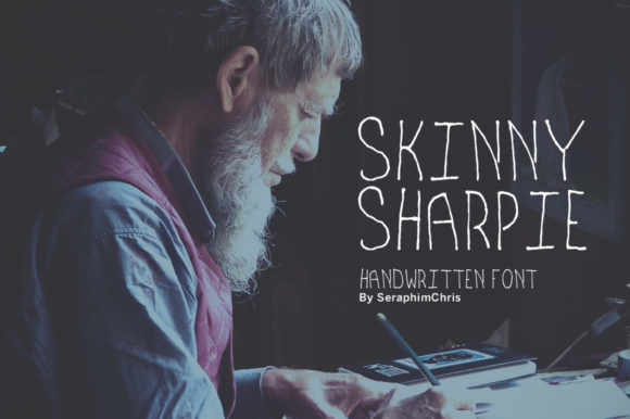 Skinny Sharpie Font