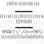 Skyline Adventure Duo Font Poster 7