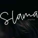 Slama Font Poster 1