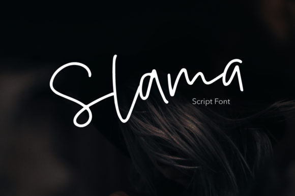Slama Font Poster 1