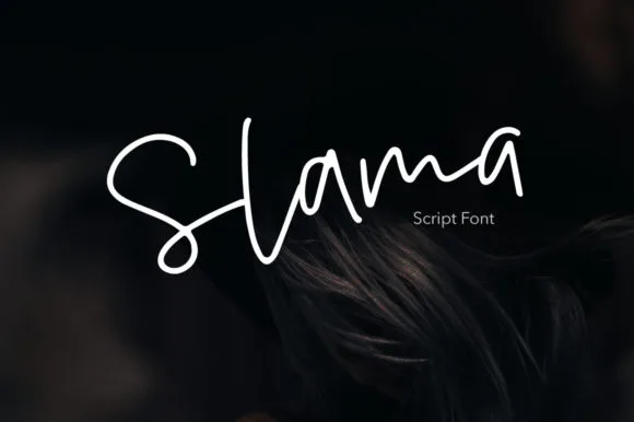 Slama Font Slama Font Poster 1