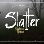 Slatter Font Poster 1