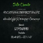 Slatter Font Poster 10