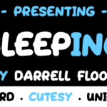 Sleeping Font Poster 1