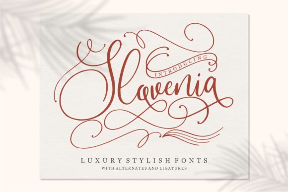 Slovenia Font