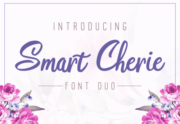 Smart Cherie Duo Font Poster 1