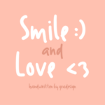 Smile and Love Font Poster 1