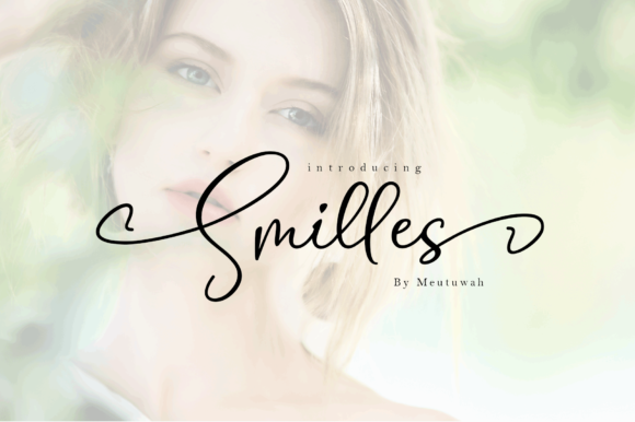 Smilles Script Font Smilles Script Font Poster 1