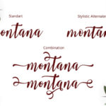 Smonthia Script Font Poster 4