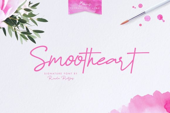 Smootheart Font Poster 1