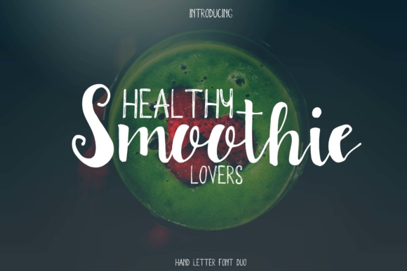 Smoothies Font