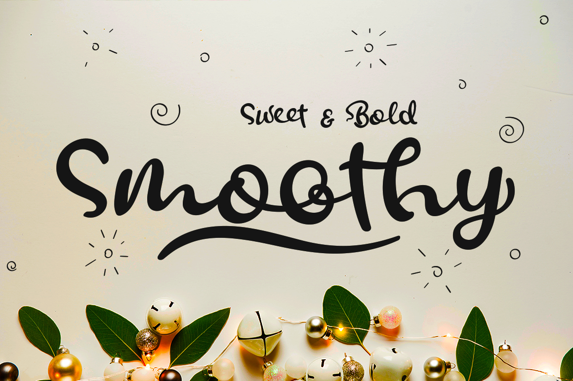 Smoothy Font Poster 1