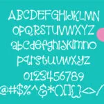 Snailebrate Font Poster 2