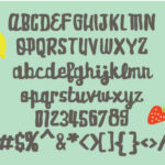 Snickerdooscript Font Poster 2
