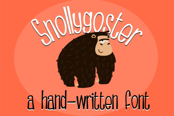 Snollygoster Font Poster 1