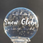 Snow Globe Font Poster 1