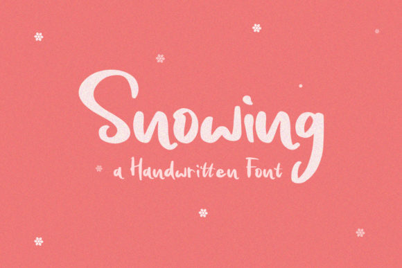 Snowing Font