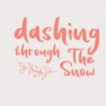Snowing Font Poster 4