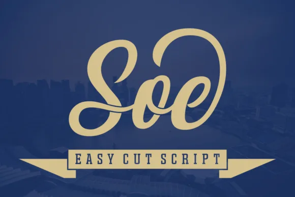 Soe Font Soe Font Poster 1