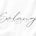 Solang Font Poster 1