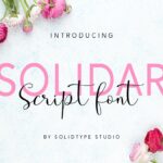 Solidar Font Poster 2