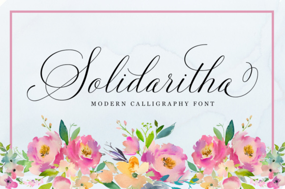 Solidaritha Font Poster 1