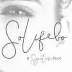 Solifebo Font Poster 1