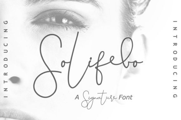 Solifebo Font Poster 1