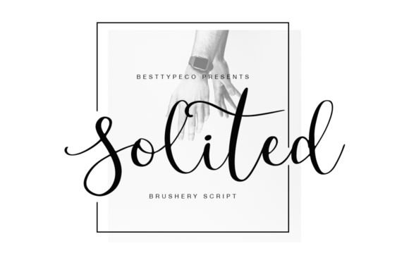 Solited Font Poster 1