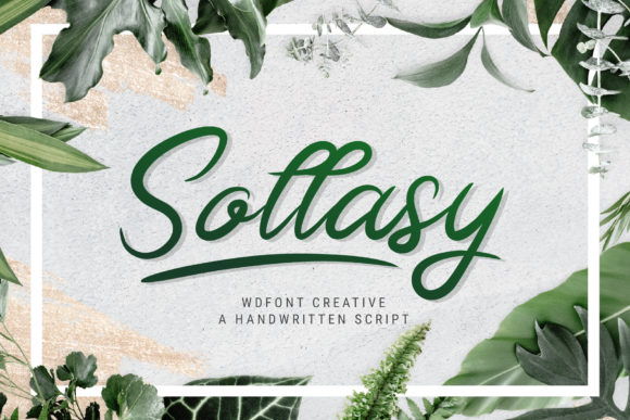 Sollasy Font Poster 1