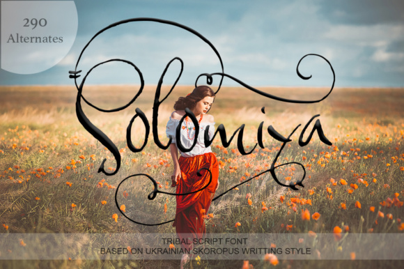 Solomiya Font Poster 1