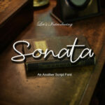Sonata Font Poster 1