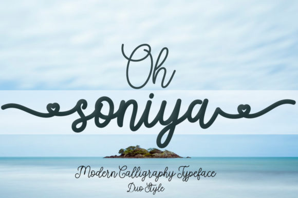 Soniya Font Poster 1