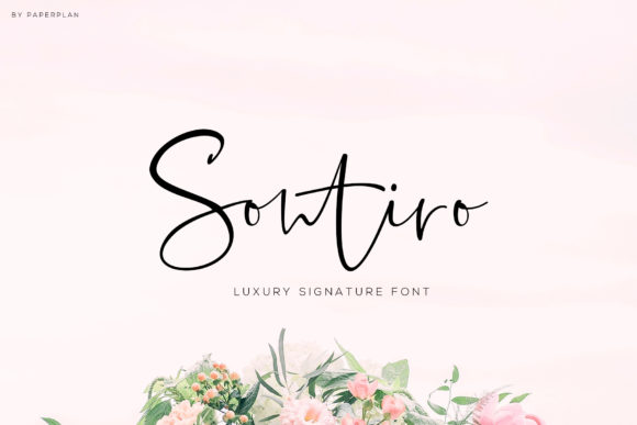 Sontiro Font Poster 1