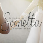 Soonetta Script Font Poster 1