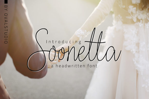 Soonetta Script Font Poster 1