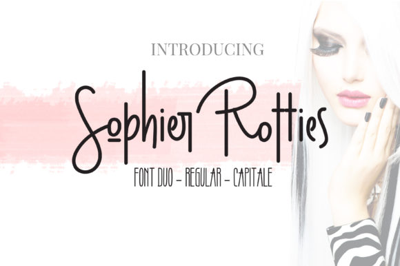 Sophier Rotties Duo Font Poster 1