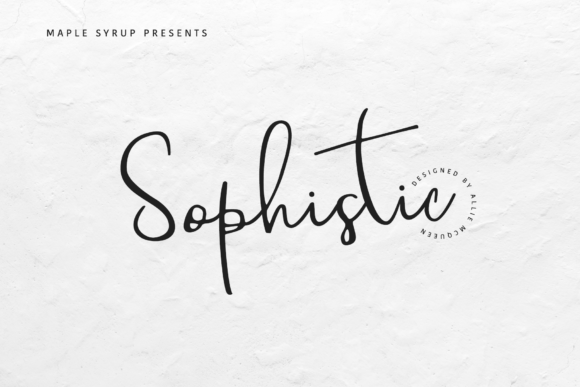 Sophistic Script Font