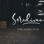 Soredime Font Poster 1