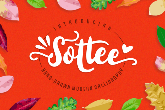 Sottee Font Poster 1