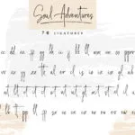 Soul Adventures Font Poster 4