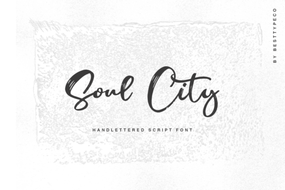 Soul City Font Poster 1