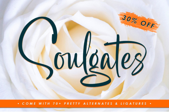 Soulgates Font Poster 1