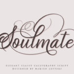 Soulmate Font Poster 1