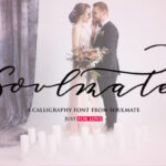 Soulmate Script Font Poster 1