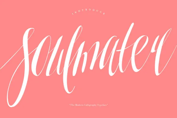 Soulmater Font Soulmater Font Poster 1